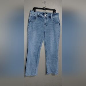 Hudson Los Angeles Jeans Women's Straight Leg in Light Blue